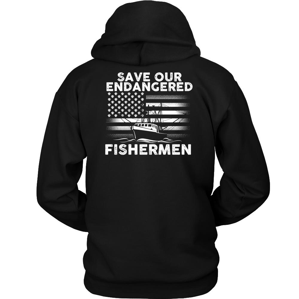 Scallopers Tee - Save Our Endangered Fishermen