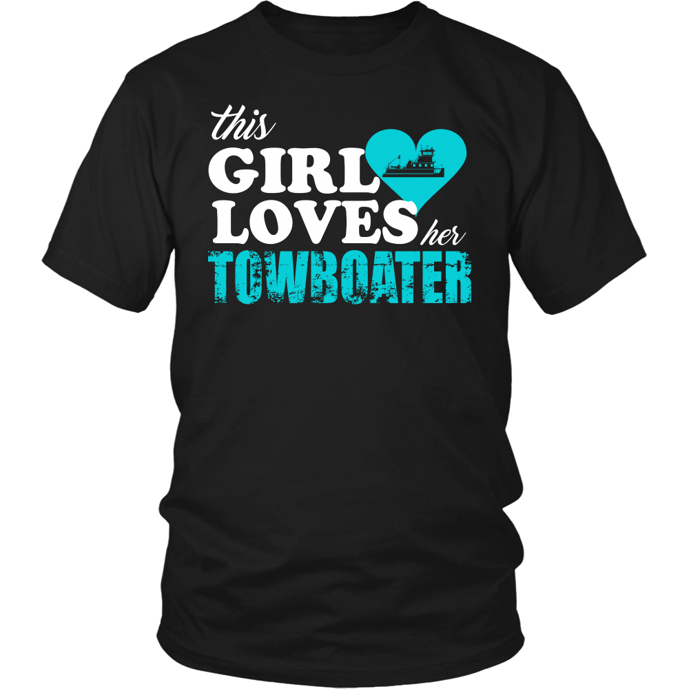 This Girl Loves Her Towboater Shirt