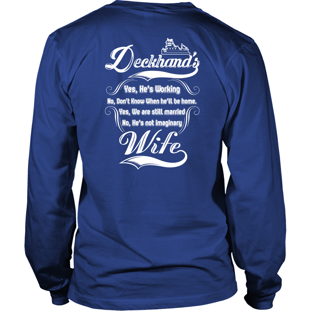 Funny Deckhand's Wife Towboater T-Shirt
