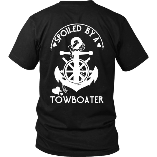 Spoiled By A Towboater - Towboat Sweetheart T-Shirt