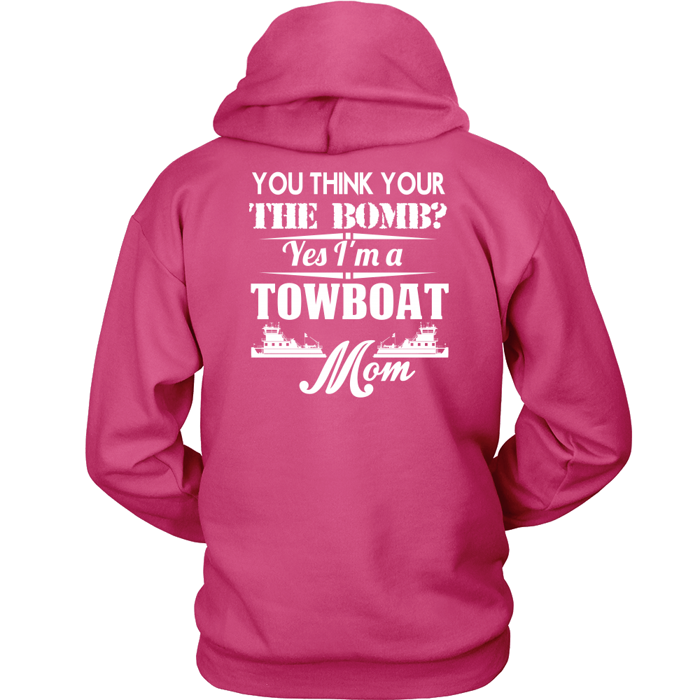Towboat Mom Is The Bomb - River Life Apparel