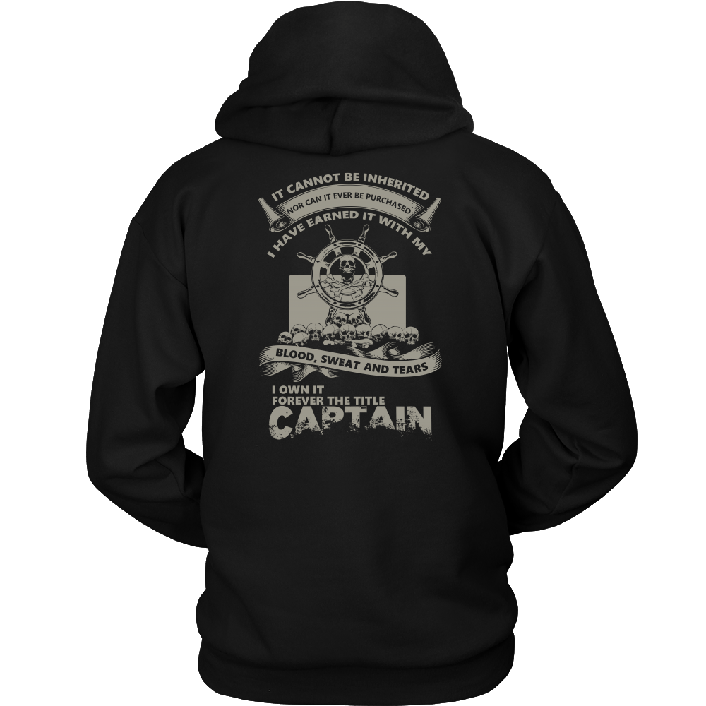 Captain Title Earned - Towboater T-Shirt