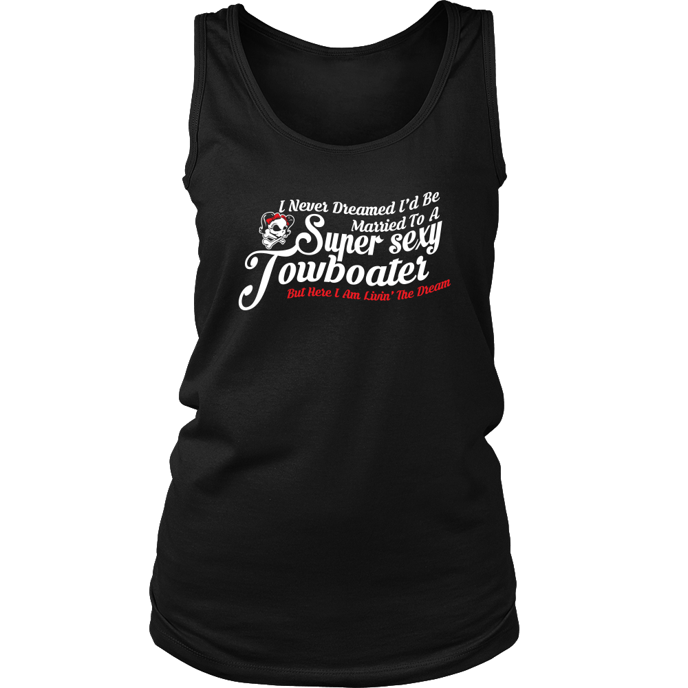 Funny Super Sexy Towboater's Wife Tank Top