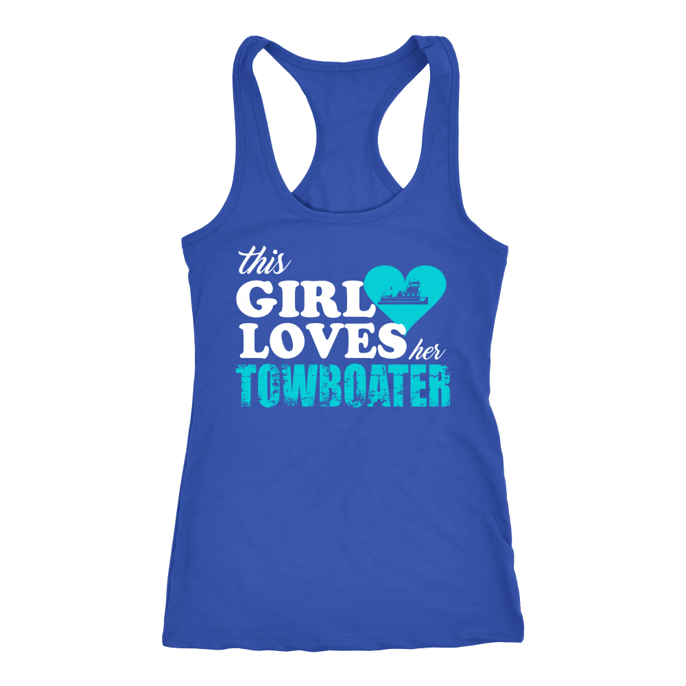 This Girl Loves Her Towboater Tank Top