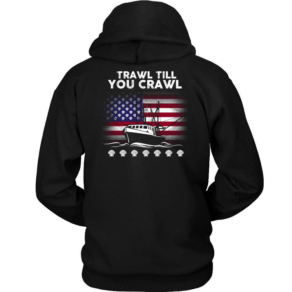 Scallopers Tee - Trawl Till You Crawl