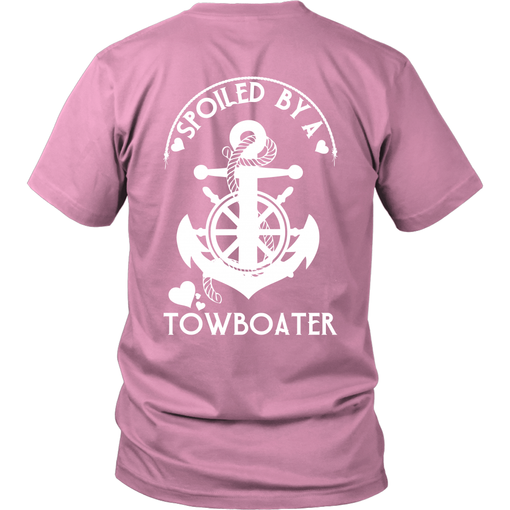 Spoiled By A Towboater - Towboat Sweetheart T-Shirt