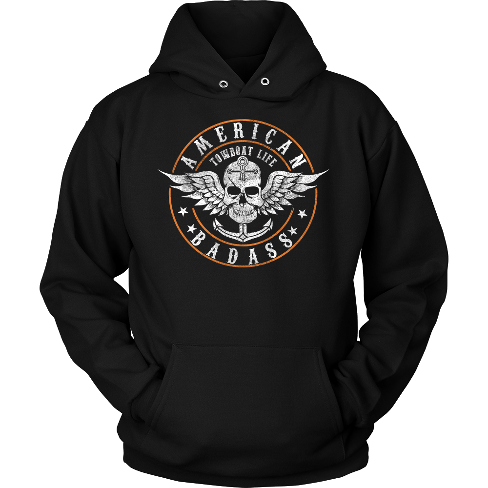 American Badass Towboat Life T-Shirt