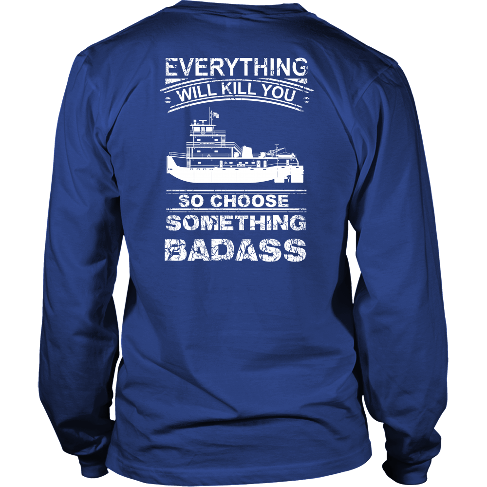 Funny Badass Towboater T-Shirt