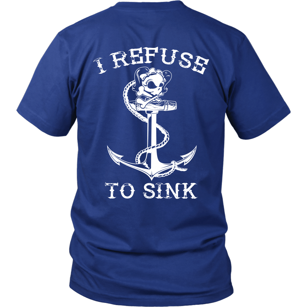 Refuse To Sink - Towboater Spouse T-Shirt