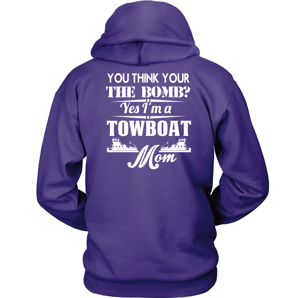 Towboat Mom Is The Bomb - River Life Apparel