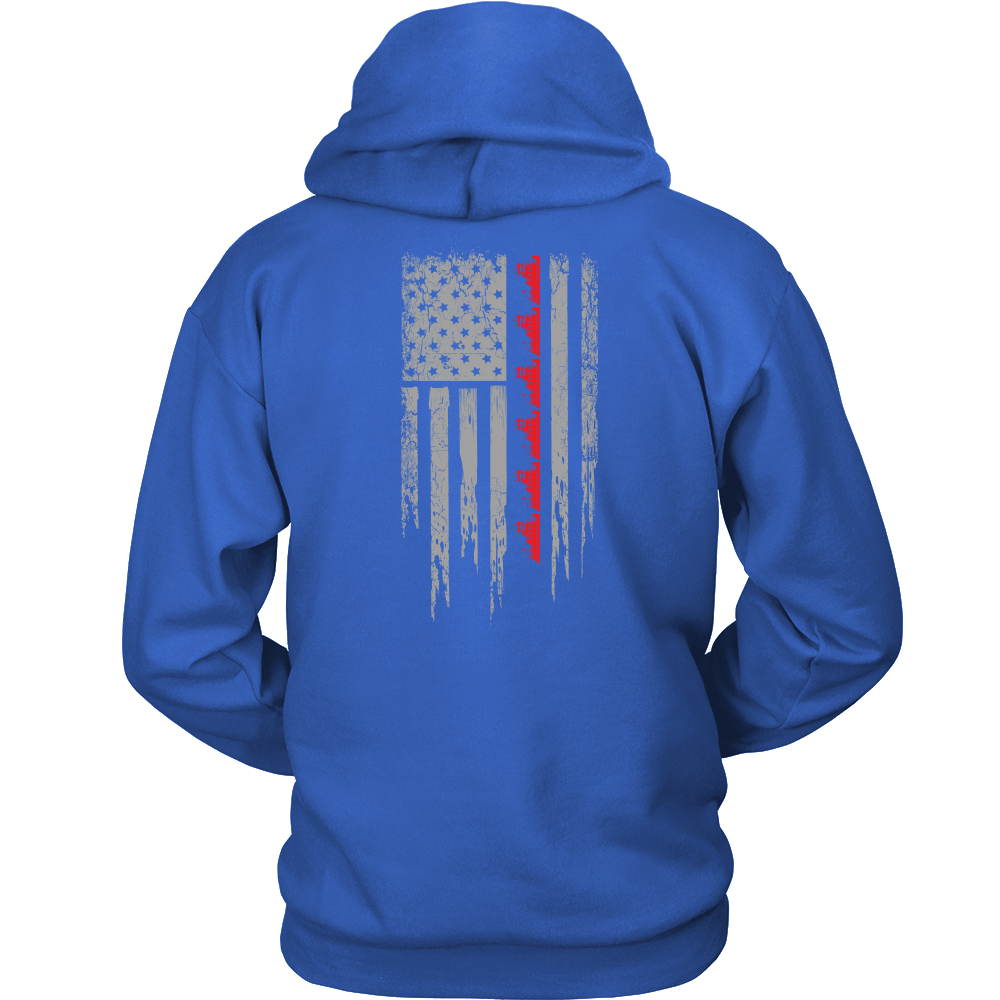 Patriotic Towboater Flag July 4th T-Shirt