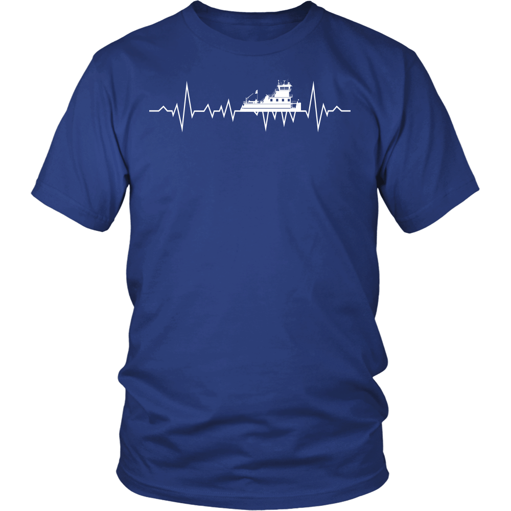 Towboater's Heartbeat T-Shirt