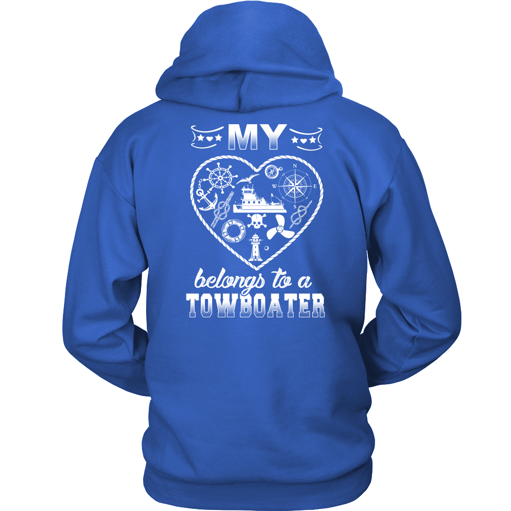 My Heart Belongs to a Towboater T-Shirt