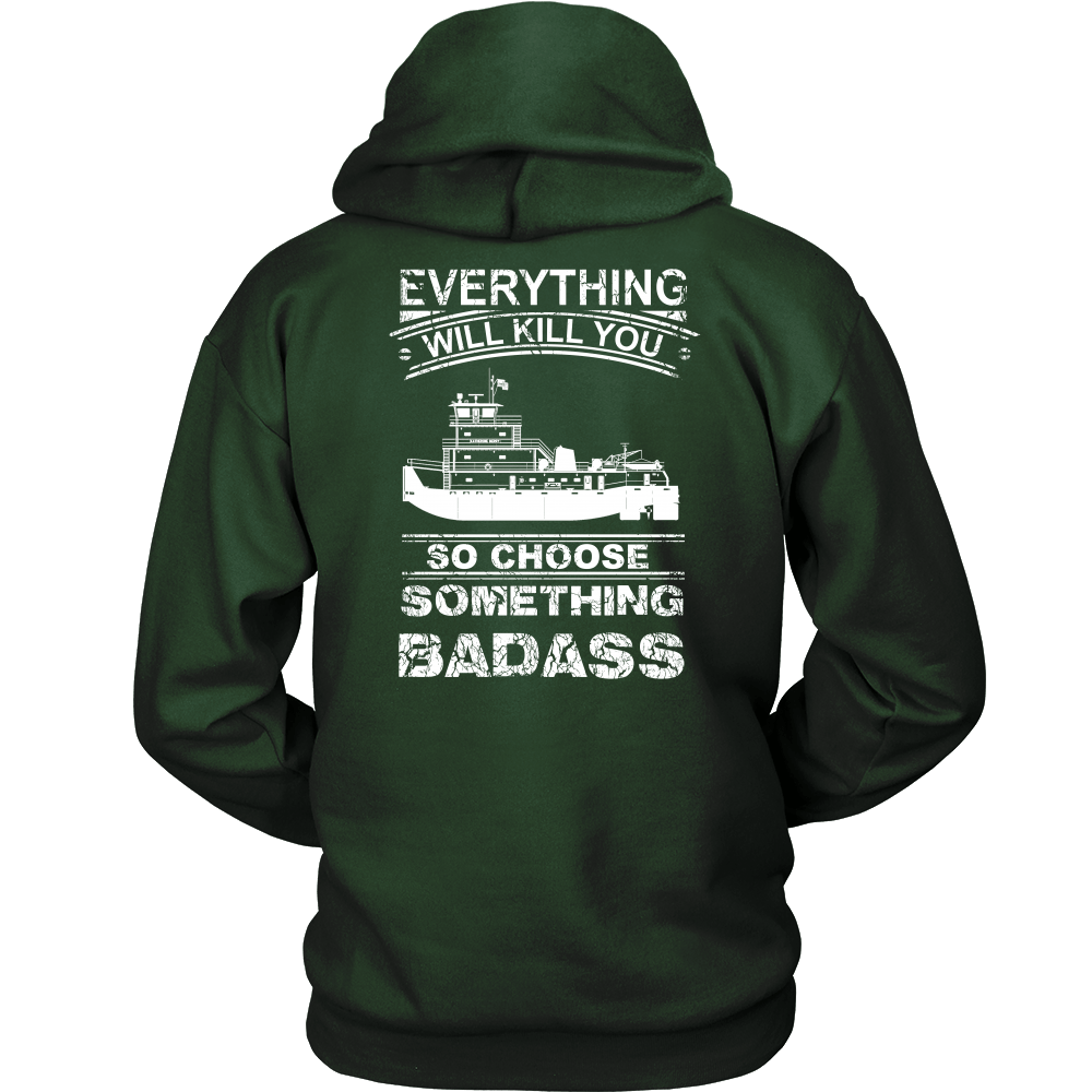 Funny Badass Towboater T-Shirt