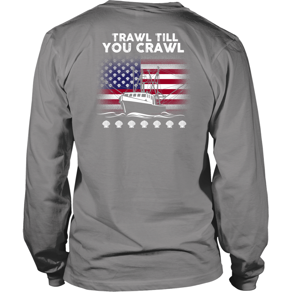 Scallopers Tee - Trawl Till You Crawl