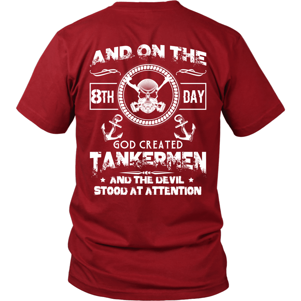On The 8th Day - Funny Towboat Tankerman T-Shirt