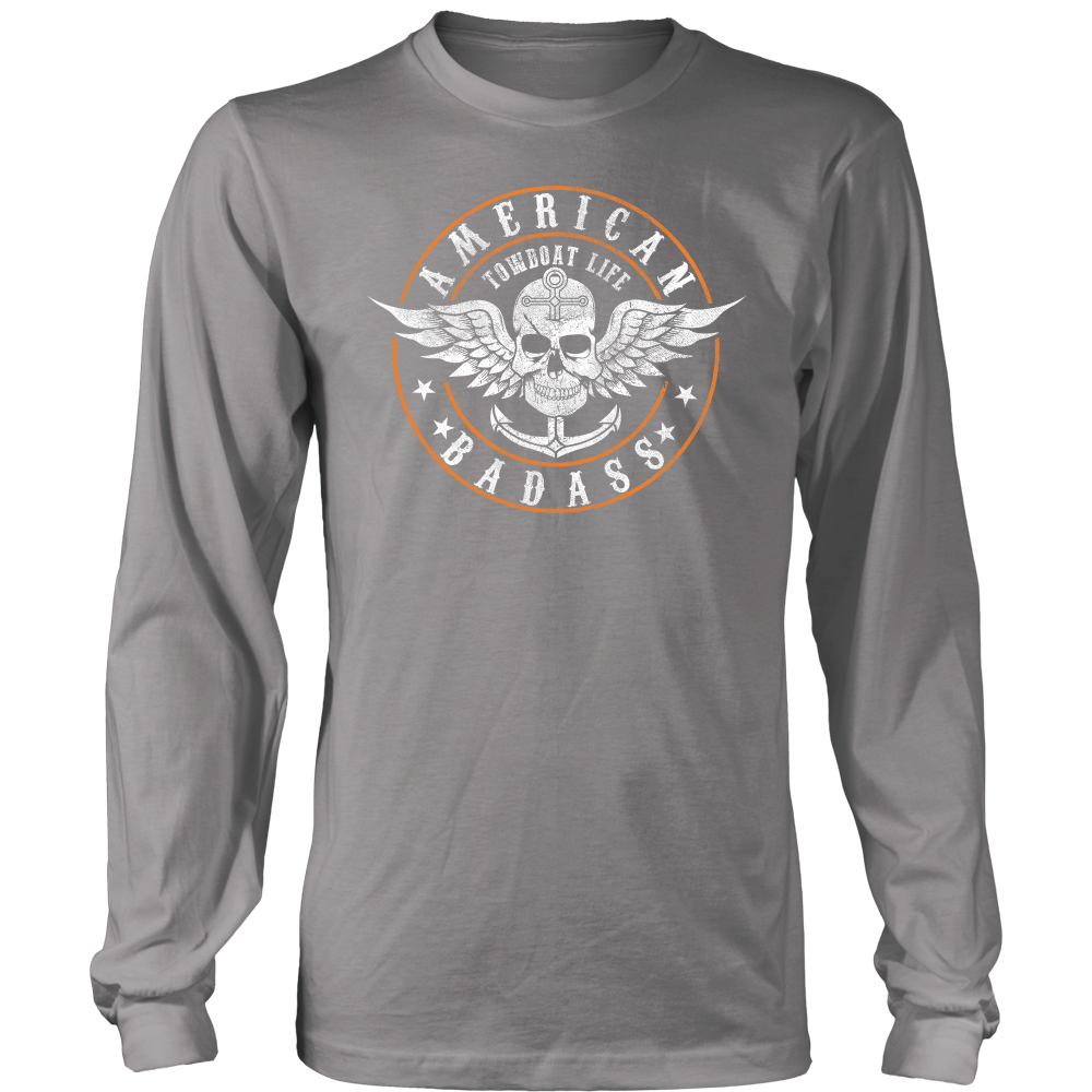 American Badass Towboat Life T-Shirt