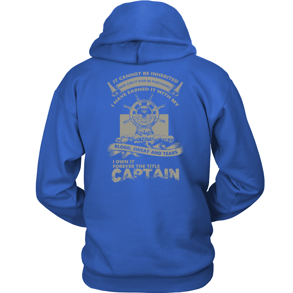 Captain Title Earned - Towboater T-Shirt