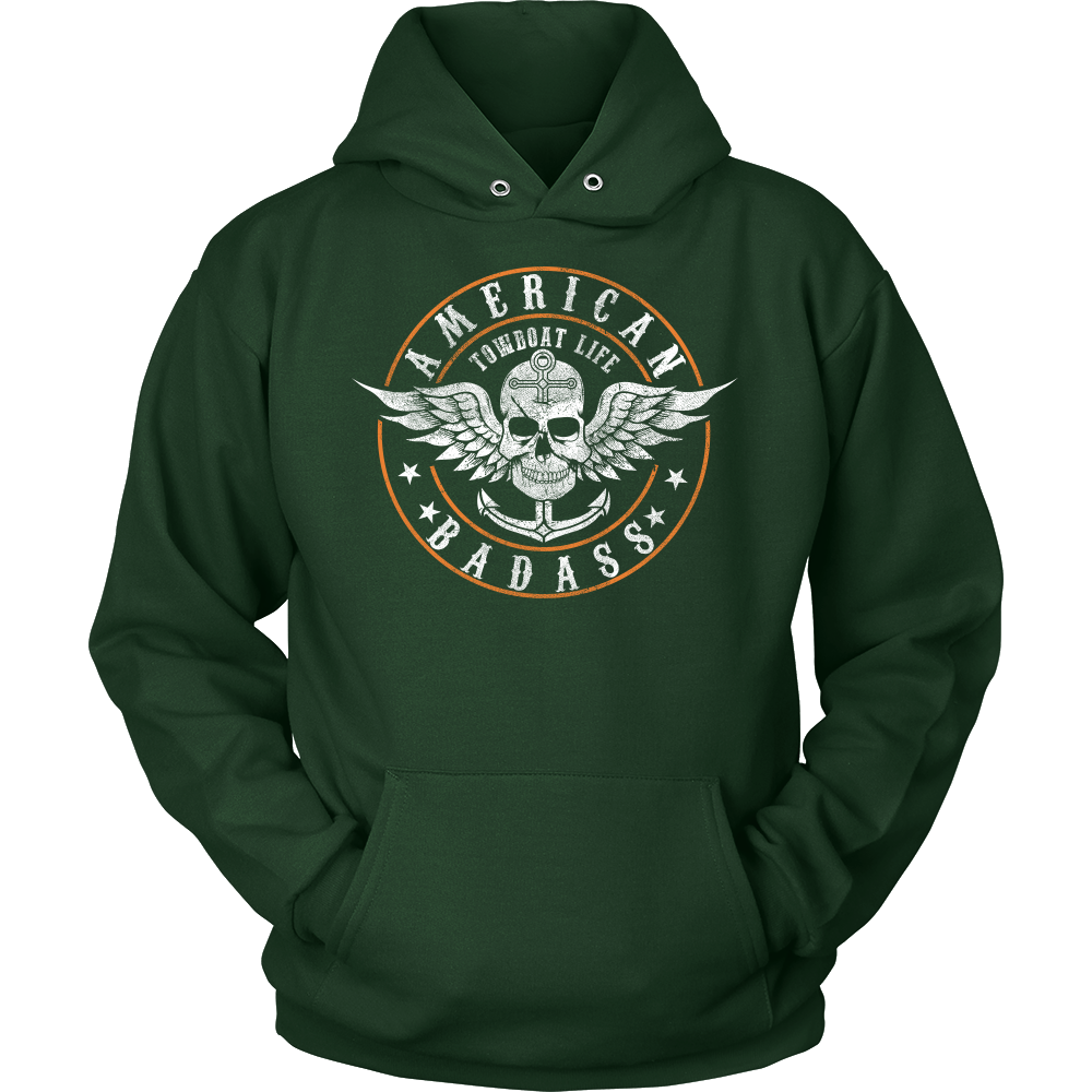 American Badass Towboat Life T-Shirt