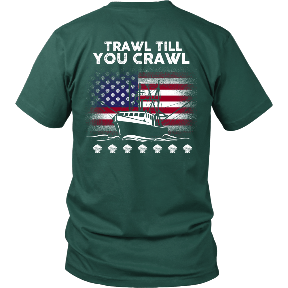 Scallopers Tee - Trawl Till You Crawl