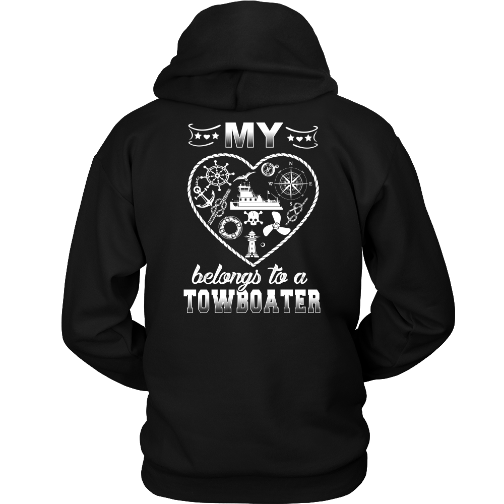 My Heart Belongs to a Towboater T-Shirt