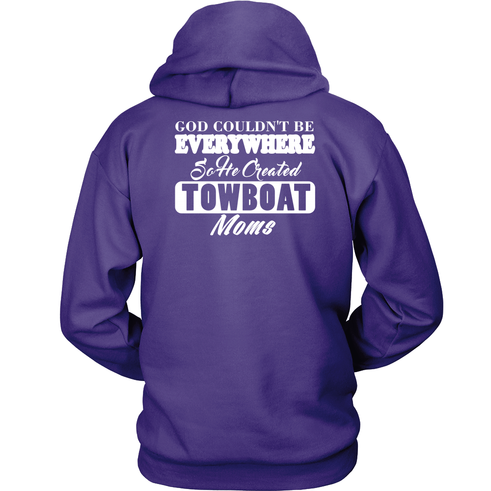 God Created Towboat Moms - River Life Apparel Gift