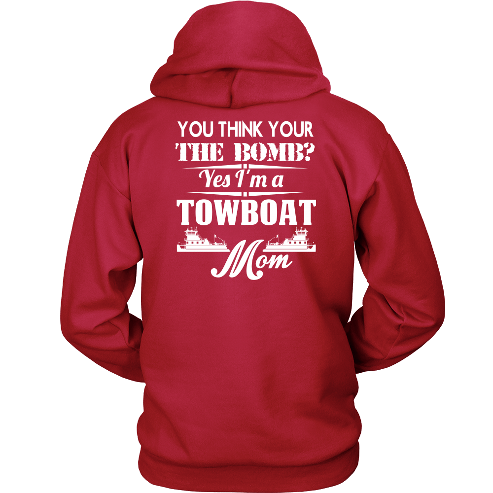 Towboat Mom Is The Bomb - River Life Apparel