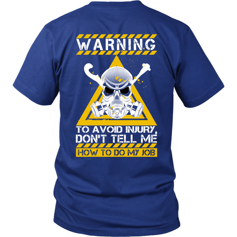 Tankerman Warning T-Shirt