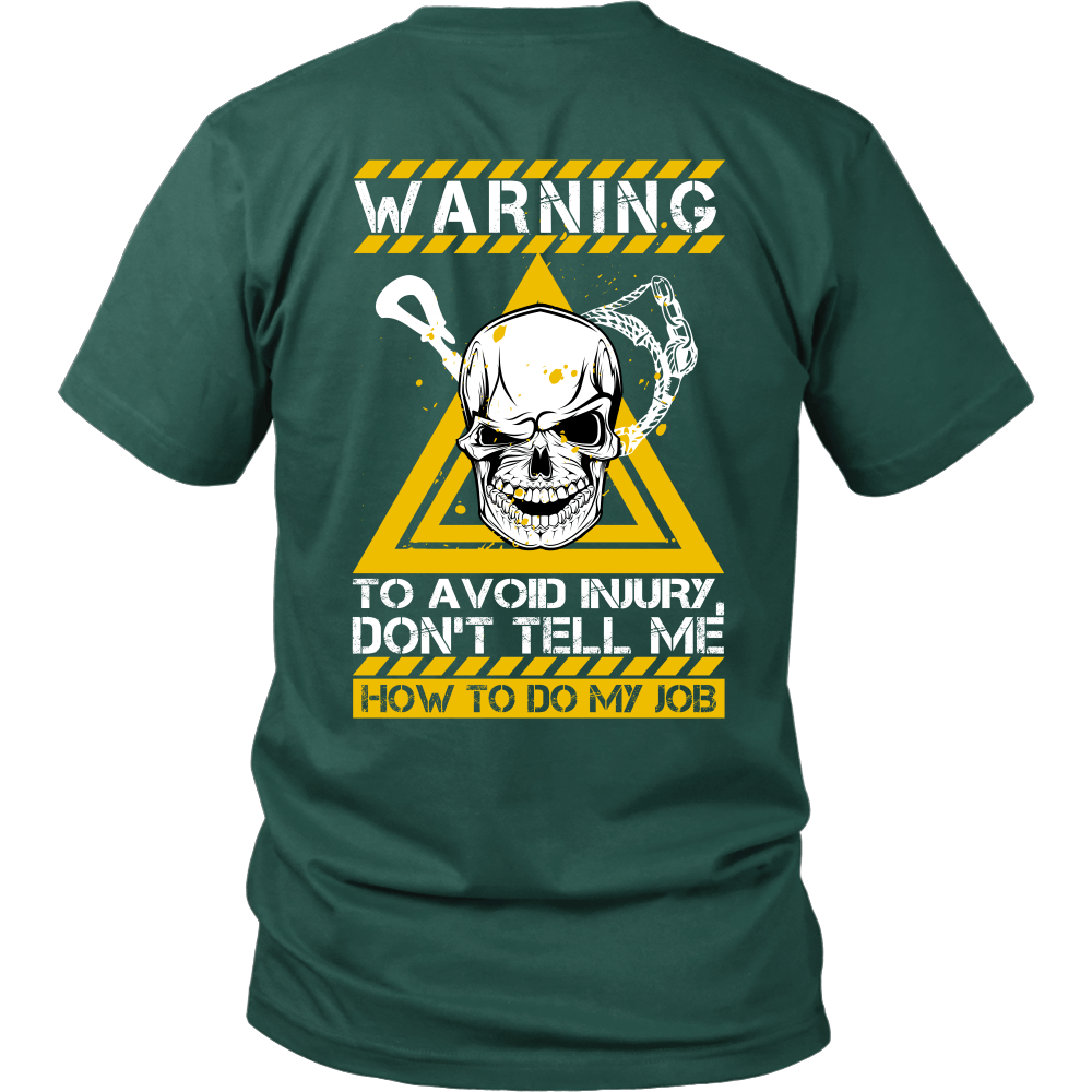 Don't Tell Me How To Do My Job - Funny Towboater Deckhand T-Shirt