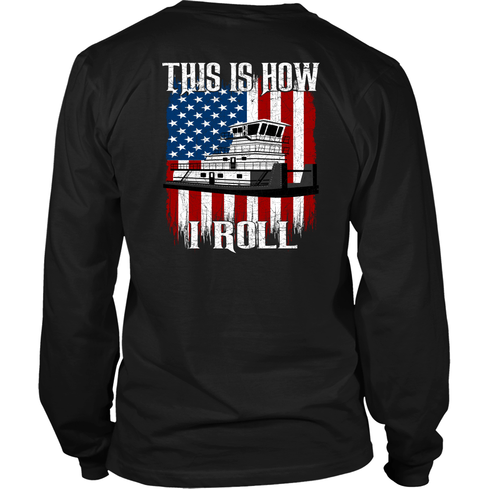 This Is How Towboaters Roll - River Rat T-Shirt