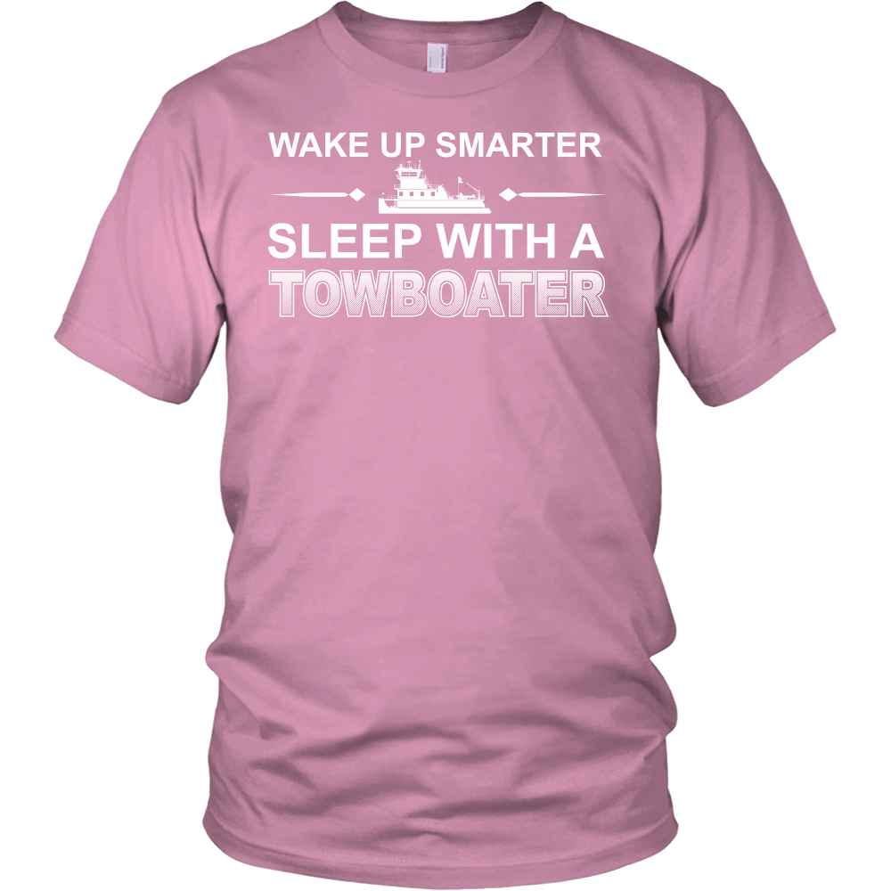Wake Up Smarter Towboater T-Shirt