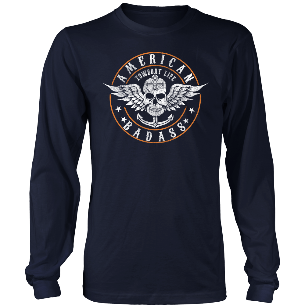 American Badass Towboat Life T-Shirt