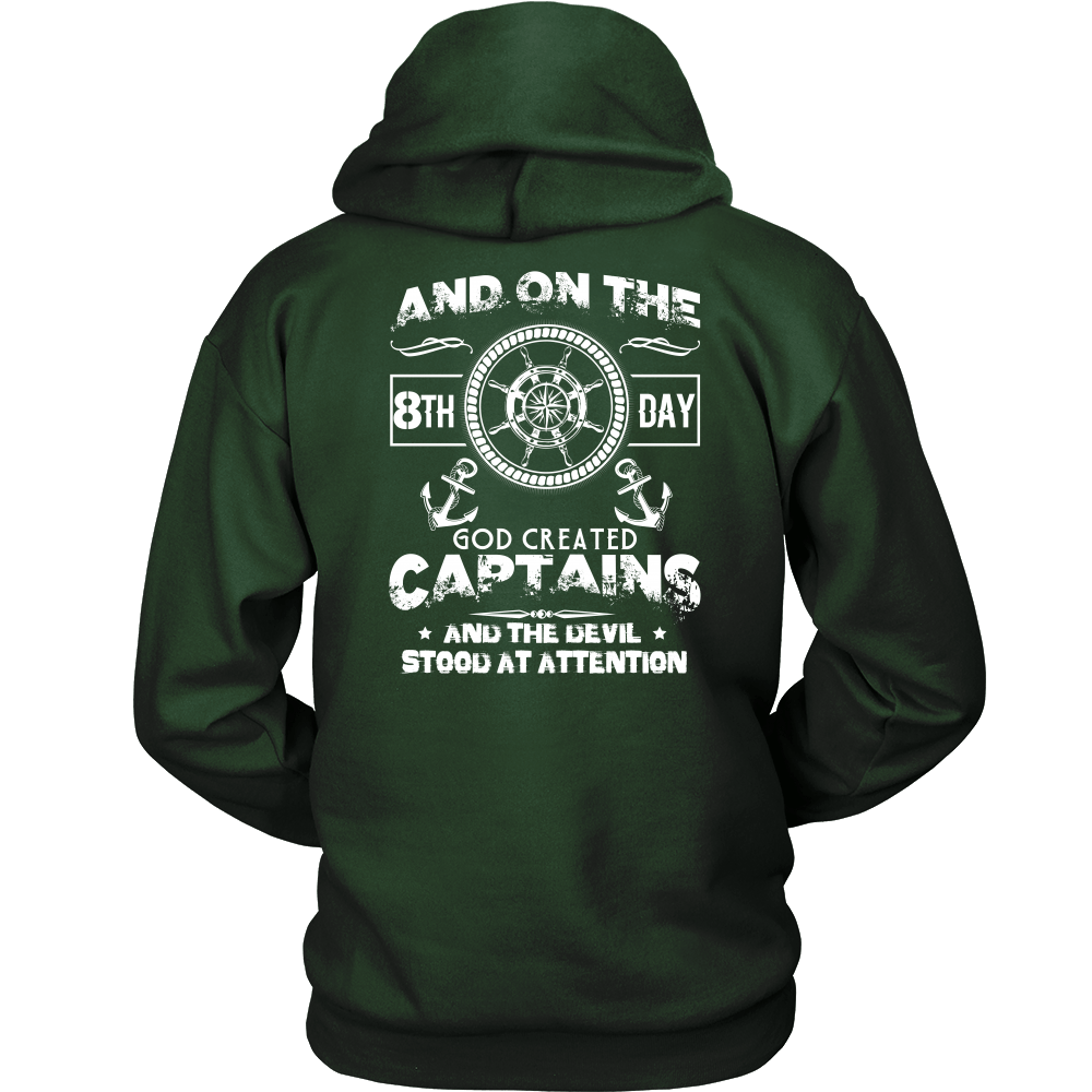 On The 8th Day - Funny Captain T-Shirt