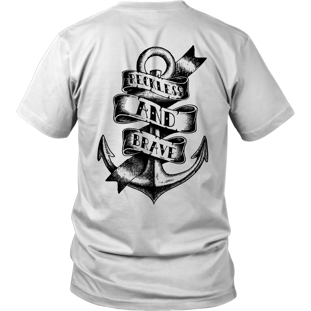 Reckless and Brave Towboater Anchor T-Shirt