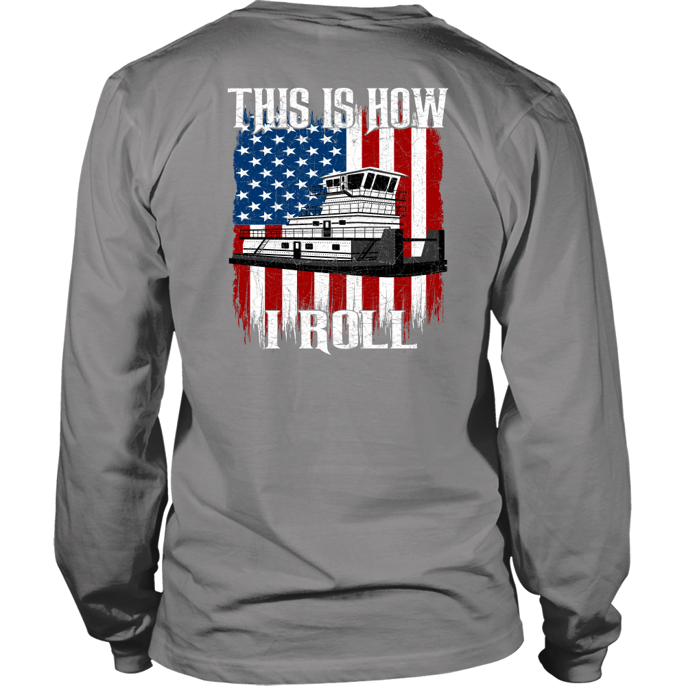 This Is How Towboaters Roll - River Rat T-Shirt