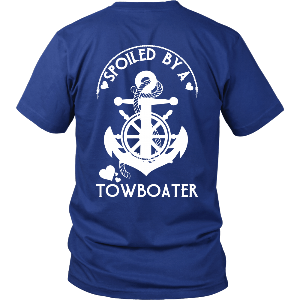 Spoiled By A Towboater - Towboat Sweetheart T-Shirt