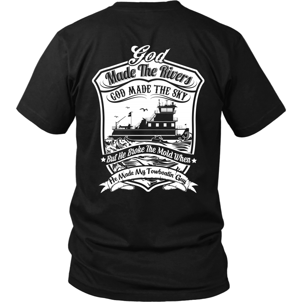 God Broke The Mold - Towboater T-shirt