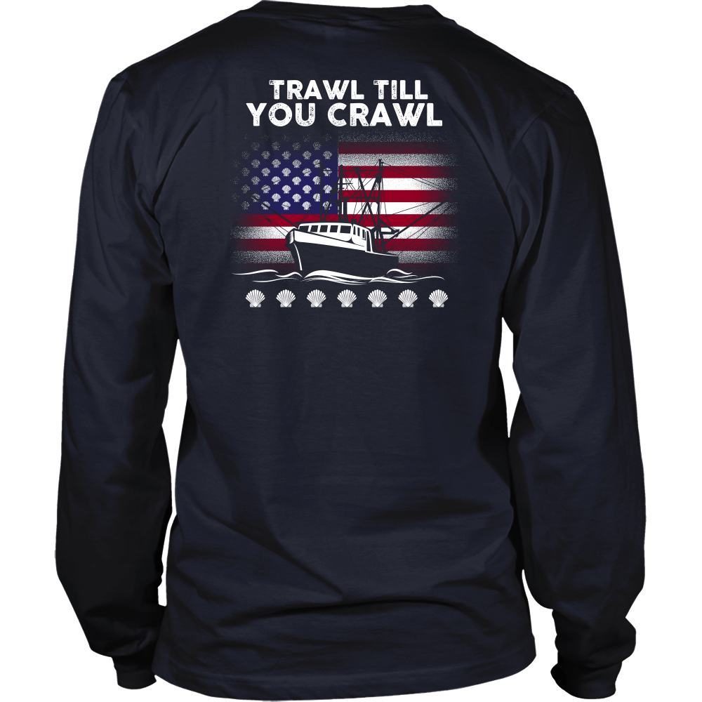 Scallopers Tee - Trawl Till You Crawl