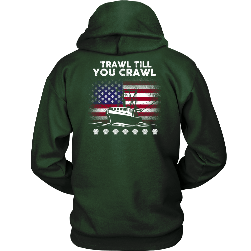 Scallopers Tee - Trawl Till You Crawl