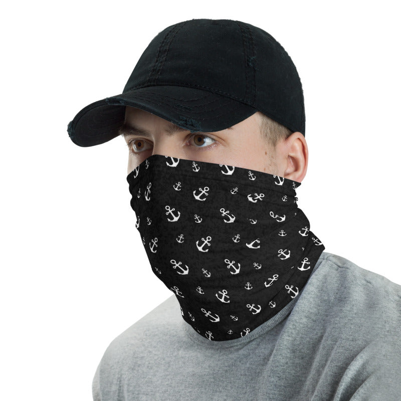 Towboater Accessories Anchor Neck Gaiter Black