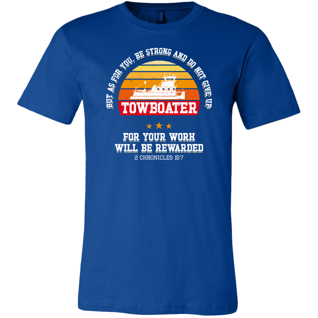 Towboater Motivational Quote Vintage Retro 2021 Tshirt