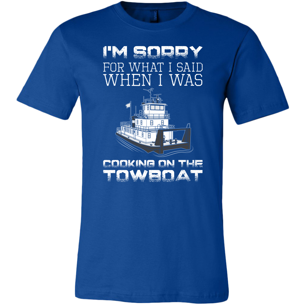 Funny Towboat Cook T-Shirt