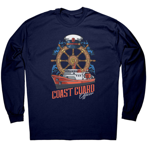 Coast Guard Officer Apparel USCG T-Shirt
