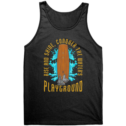 Conquer The Water's Playground - Wakeboarding Wake Attire Tank Top