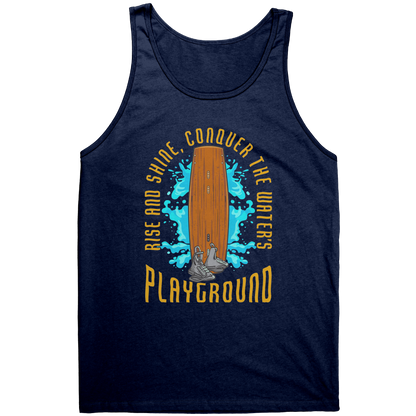 Conquer The Water's Playground - Wakeboarding Wake Attire Tank Top