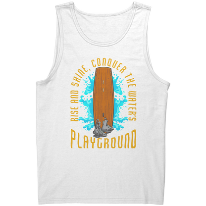 Conquer The Water's Playground - Wakeboarding Wake Attire Tank Top