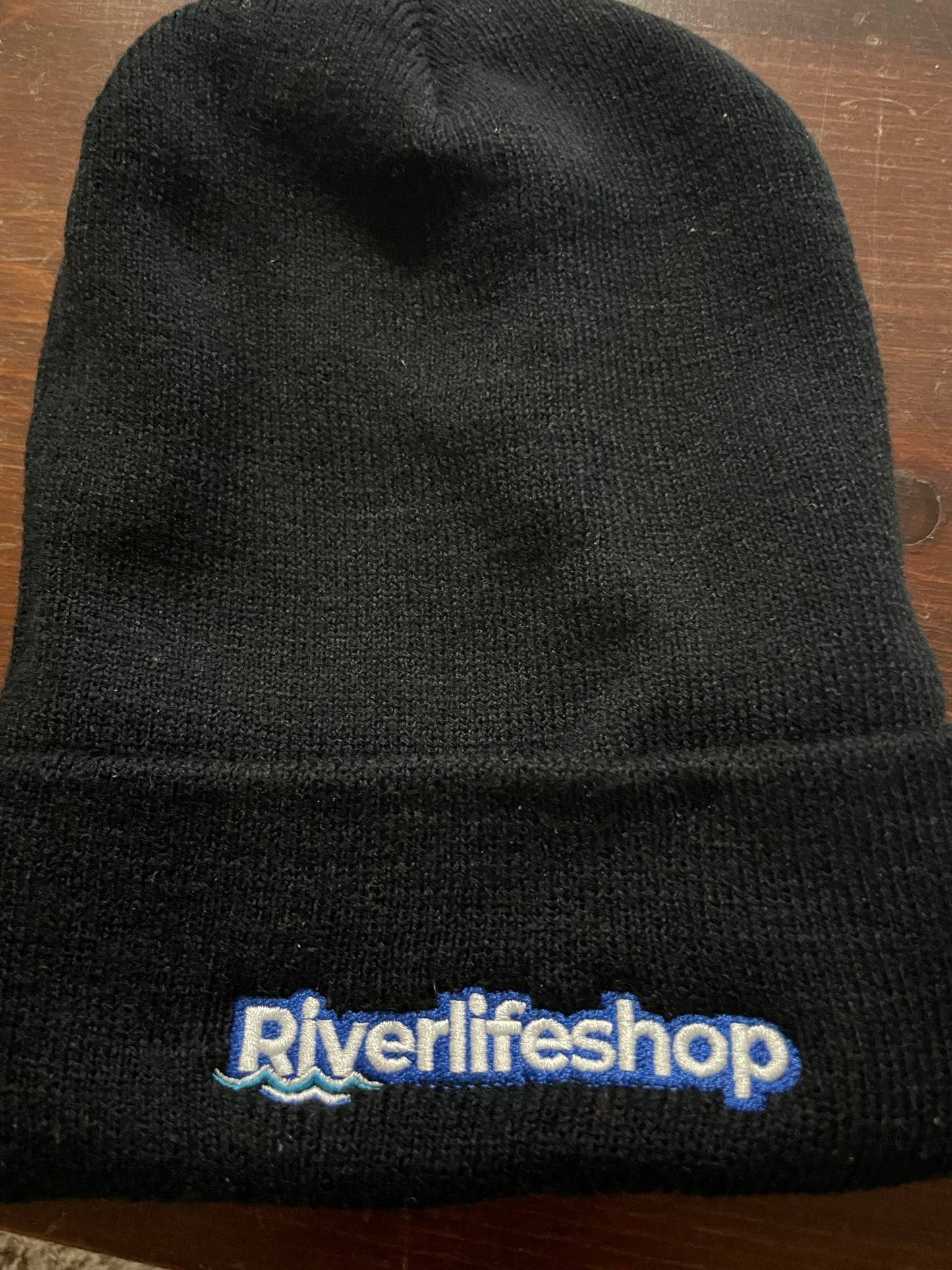 Riverlifeshop Embroidered Cuffed Beanie Hat