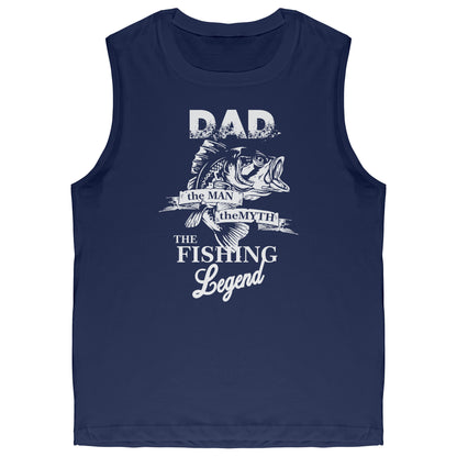 Dad! The Man! The Myth! The Fishing Legend River Life Tank Top