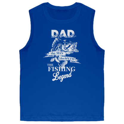 Dad! The Man! The Myth! The Fishing Legend River Life Tank Top