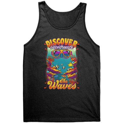 Discover A World Beneath The Waves - Snorkeling Snorkel Tank Top